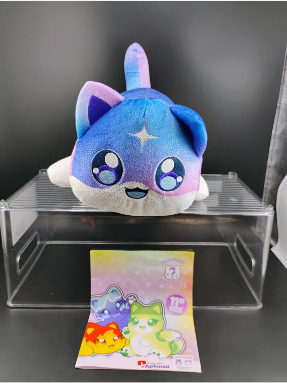 Aphmau Glitter Galaxy Meemeows Plush 11" Cat Collectible Toy